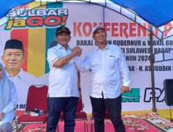 Daftar 3 Parpol Pendukung Andi Ibrahim Masdar-Asnuddin Sokong di Pilgub Sulbar 2024