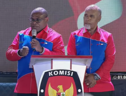 Hasil Rekapitulasi KPU: Pasangan Meki Fritz Nawipa-Deinas Geley Menang di Pilgub Papua Tengah dengan 502.624 Suara Sah