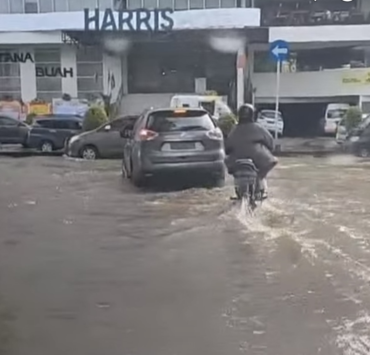 Foto dokumentasi banjir beberapa waktu lalu yang sempat melanda Kota Pontianak,